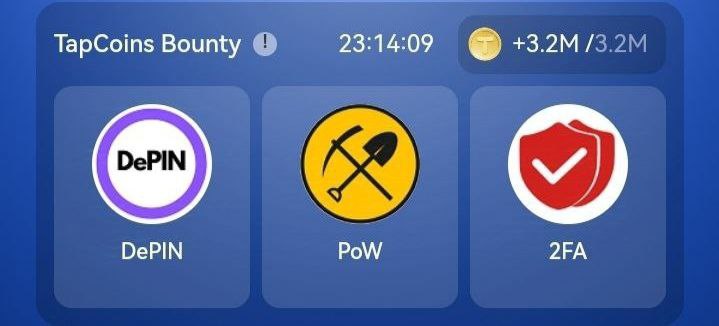 TapCoins комбо 23.10