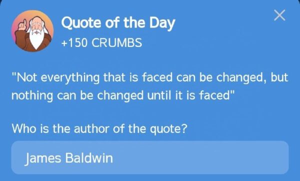 Hrum quote of the day 03.12