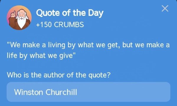 Hrum quote of the day 04.12