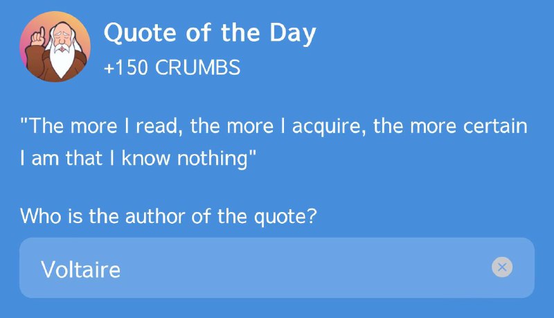 Hrum quote of the day 31.12