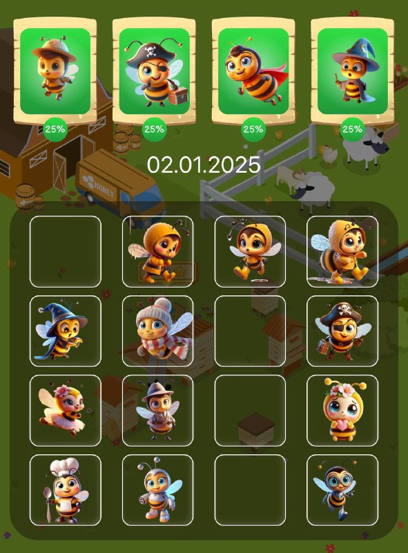 Bee Harvest combo 02.01