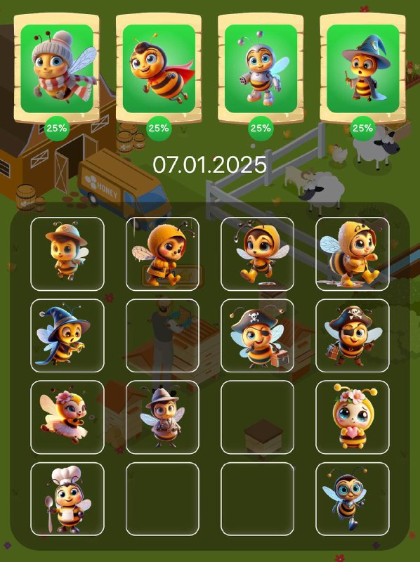 Bee Harvest combo 07.01