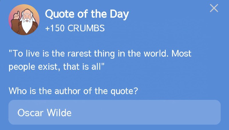 Hrum quote of the day 01.01